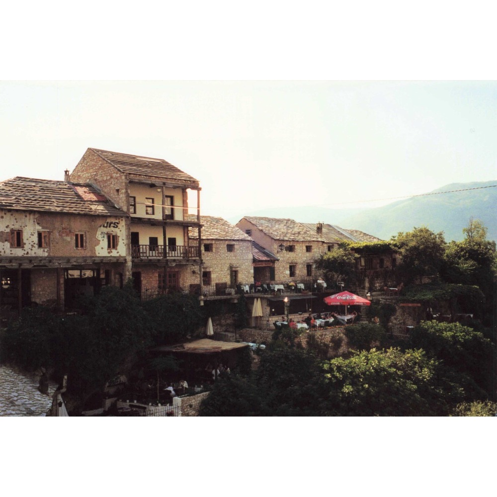 Vintage 1999 Bosnia Mostar SFOR US Soldiers War-Damaged Town Photo Lot of 8 - Picture 2 of 8